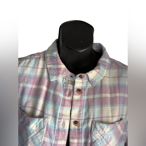 dip Multicolor Plaid Button-Down Shirt - Picture 2 of 8
